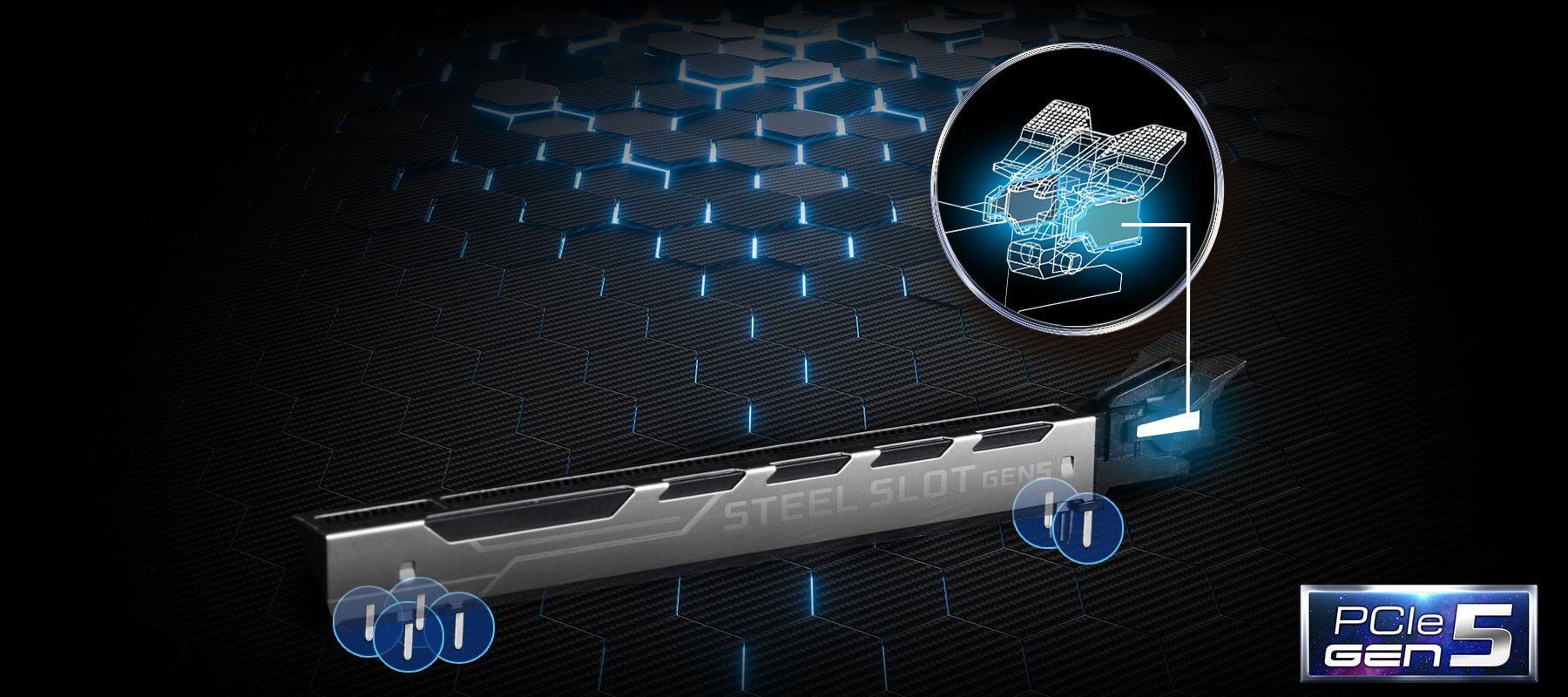 Reinforced Steel Slot [PCIe 5.0 Version]